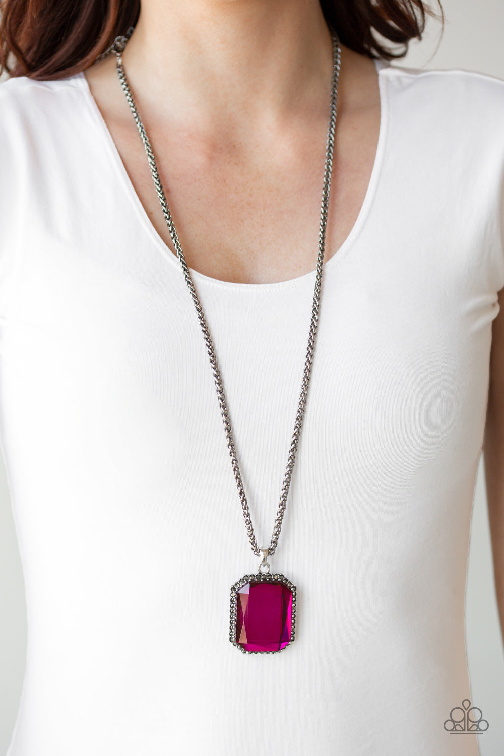 Paparazzi Accessories ✽ Let Your HEIR Down - Pink Necklace✽Flat Rate Ship $4.50✽