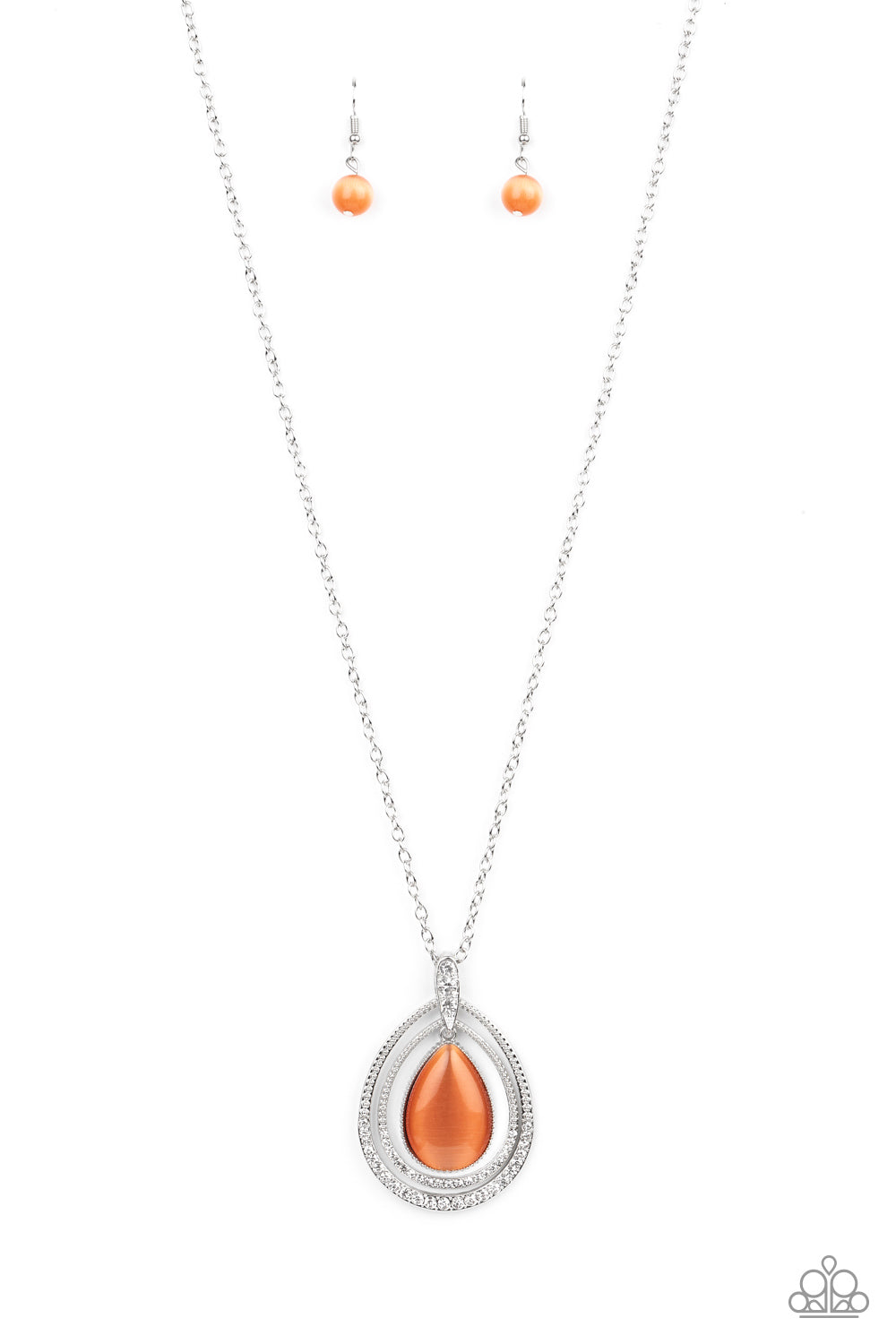brought✽to✽you✽by✽blingflingbykat✽glow-and-tell-orange-necklace✽paparazzi-accessories