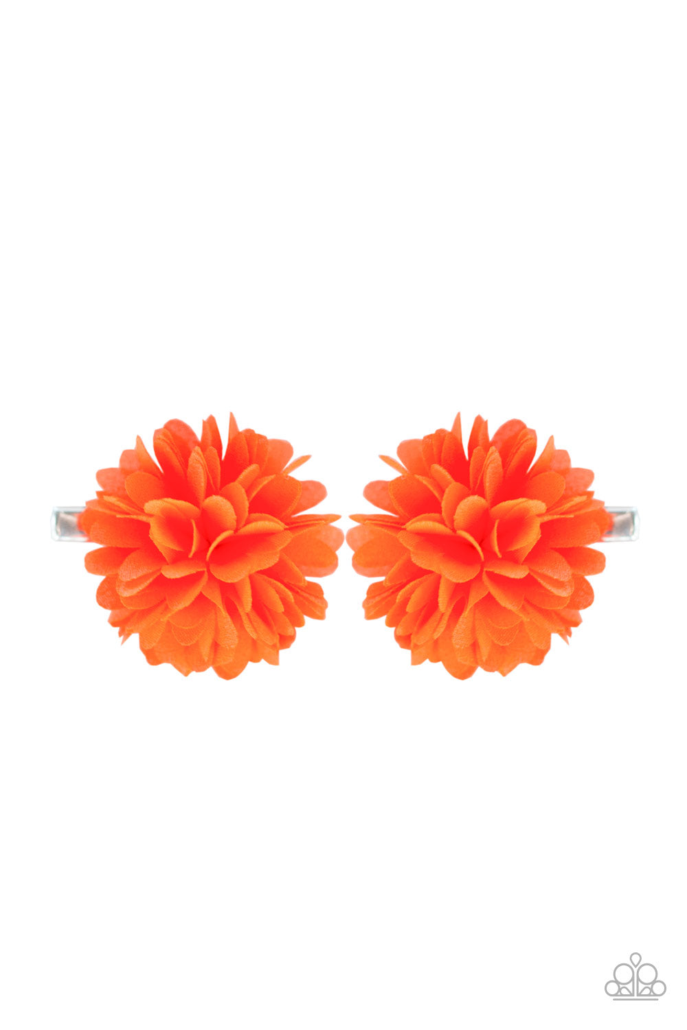 Paparazzi Accessories ✽ Neatly Neon - Orange Hair Clip✽Flat Rate Ship $4.50✽