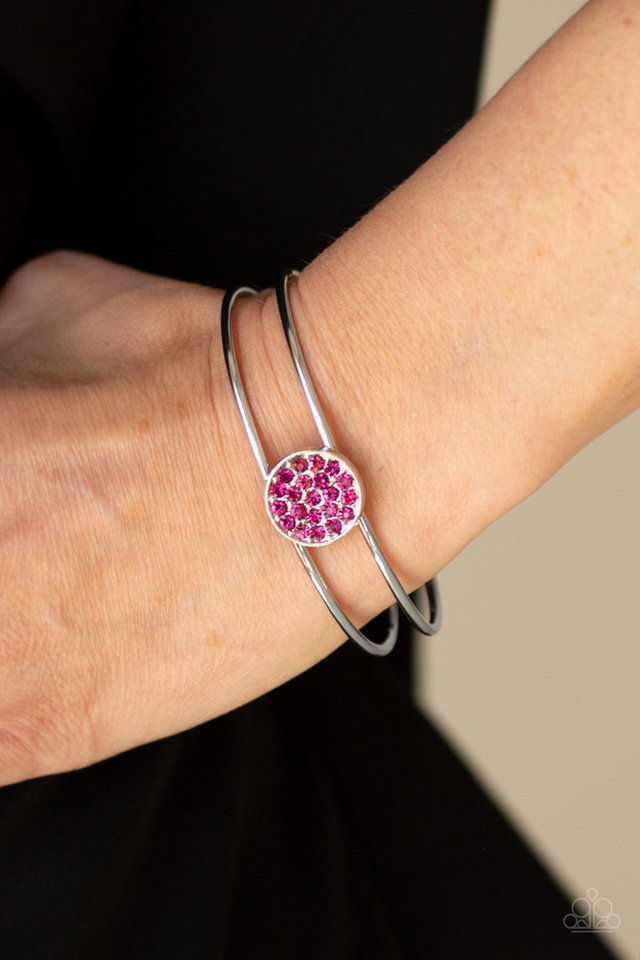 Paparazzi Accessories ❋Dial Up The Dazzle - Pink Bracelet❋ Flat Rate Ship $4.50❋