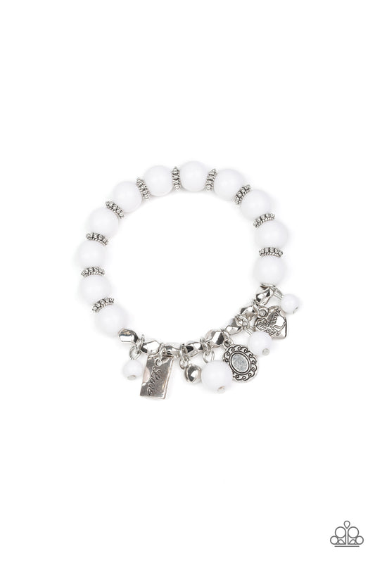 brought✽to✽you✽by✽blingflingbykat✽one-true-love-white-bracelet✽paparazzi-accessories
