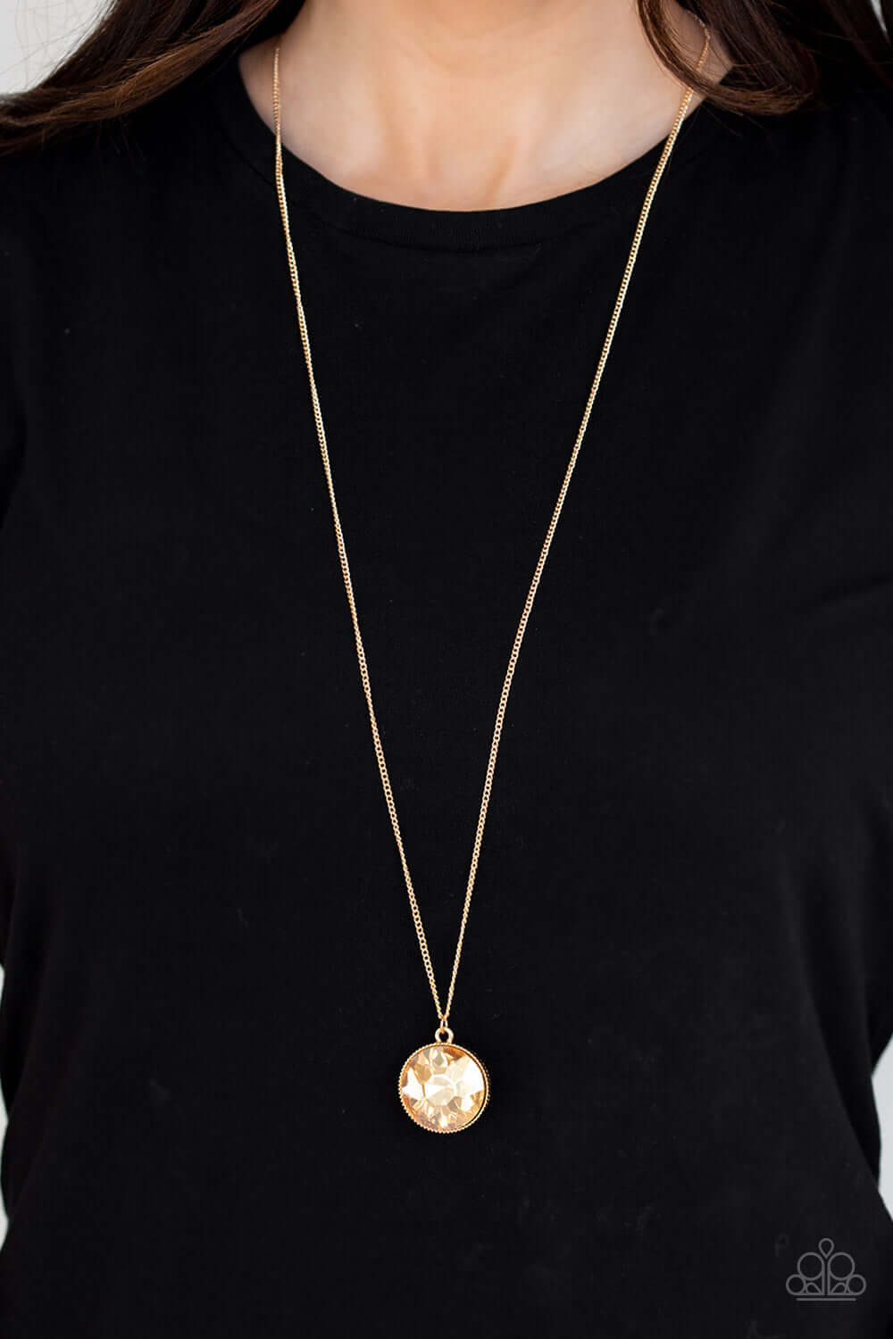 Paparazzi Accessories ✽ Dauntless Diva - Gold Necklace✽Flat Rate Ship $4.50✽ - Image #2