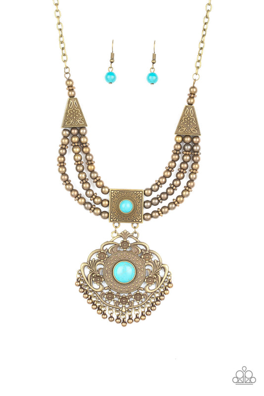 brought✽to✽you✽by✽blingflingbykat✽santa-fe-solstice-brass-necklace✽paparazzi-accessories