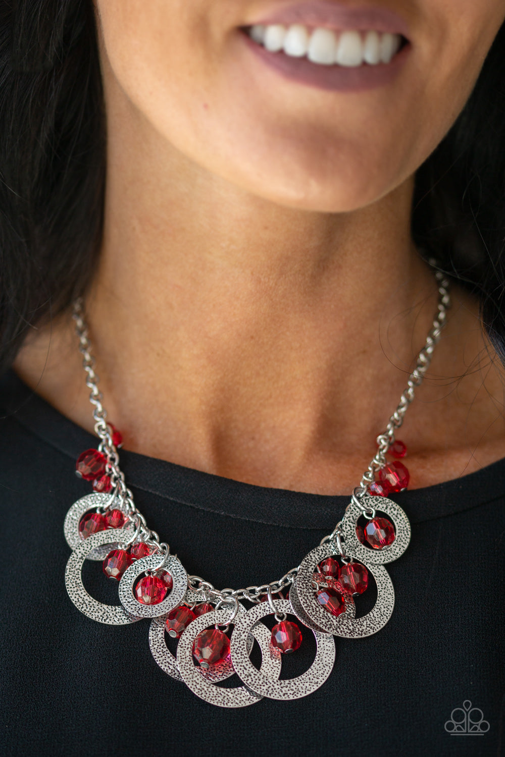 Paparazzi Accessories ✽ Turn It Up - Red Necklace✽Flat Rate Ship $4.50✽