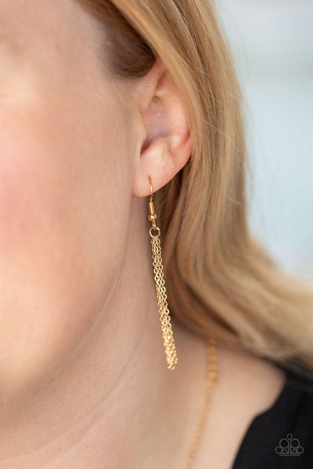 Paparazzi Accessories ✽ All You Need Is Trust - Gold Necklace✽Flat Rate Ship $4.50✽