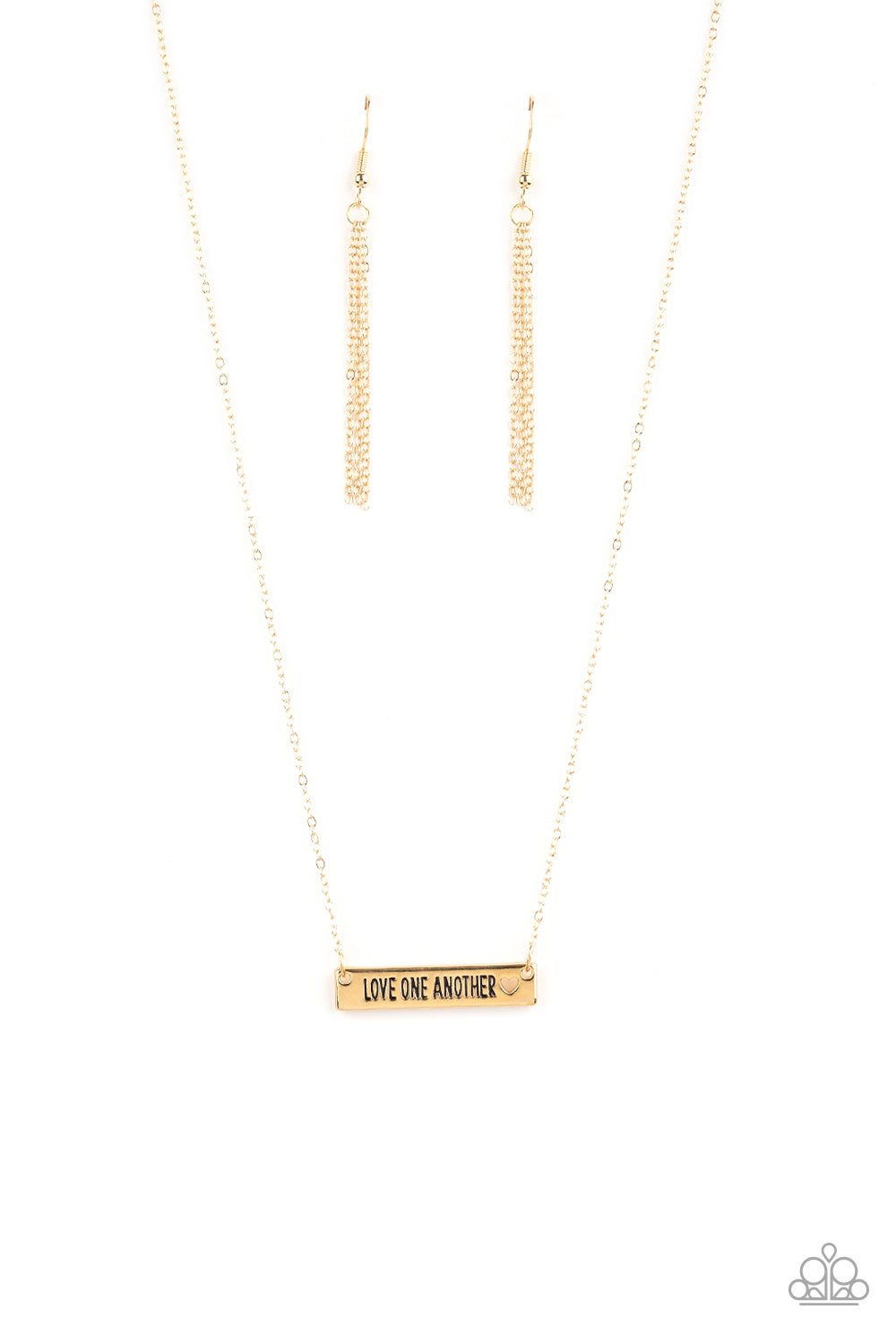 brought✽to✽you✽by✽blingflingbykat✽love-one-another-gold-necklace✽paparazzi-accessories