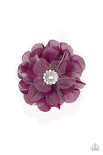 Load image into Gallery viewer, brought✽to✽you✽by✽blingflingbykat✽bayou-blooms-purple-hair clip✽paparazzi-accessories
