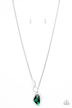 Load image into Gallery viewer, brought✽to✽you✽by✽blingflingbykat✽optical-opulence-green-necklace✽paparazzi-accessories
