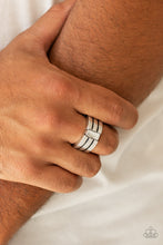 Load image into Gallery viewer, Paparazzi Accessories ❋Champions Club - White Ring❋ Flat Rate Ship $4.50❋
