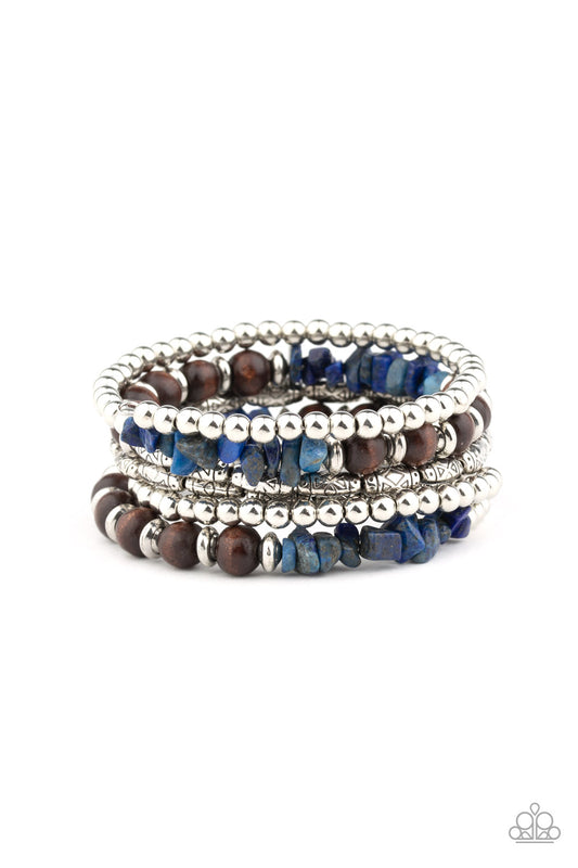 brought✽to✽you✽by✽blingflingbykat✽soul-searchin-blue-bracelet✽paparazzi-accessories