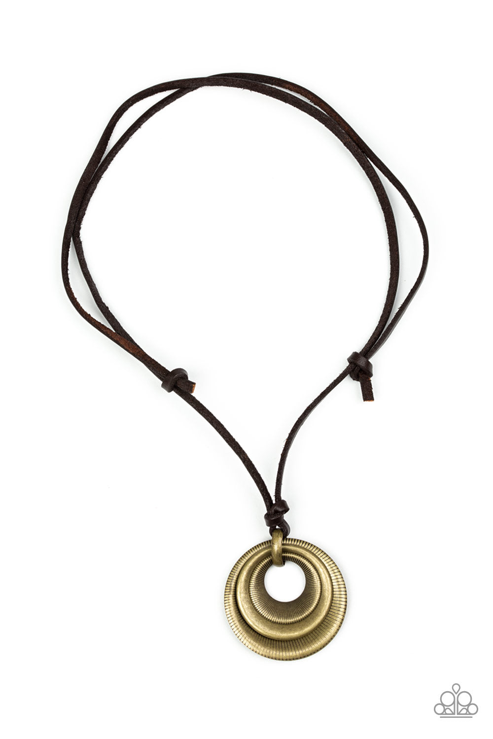 brought✽to✽you✽by✽blingflingbykat✽desert-spiral-brass-necklace✽paparazzi-accessories