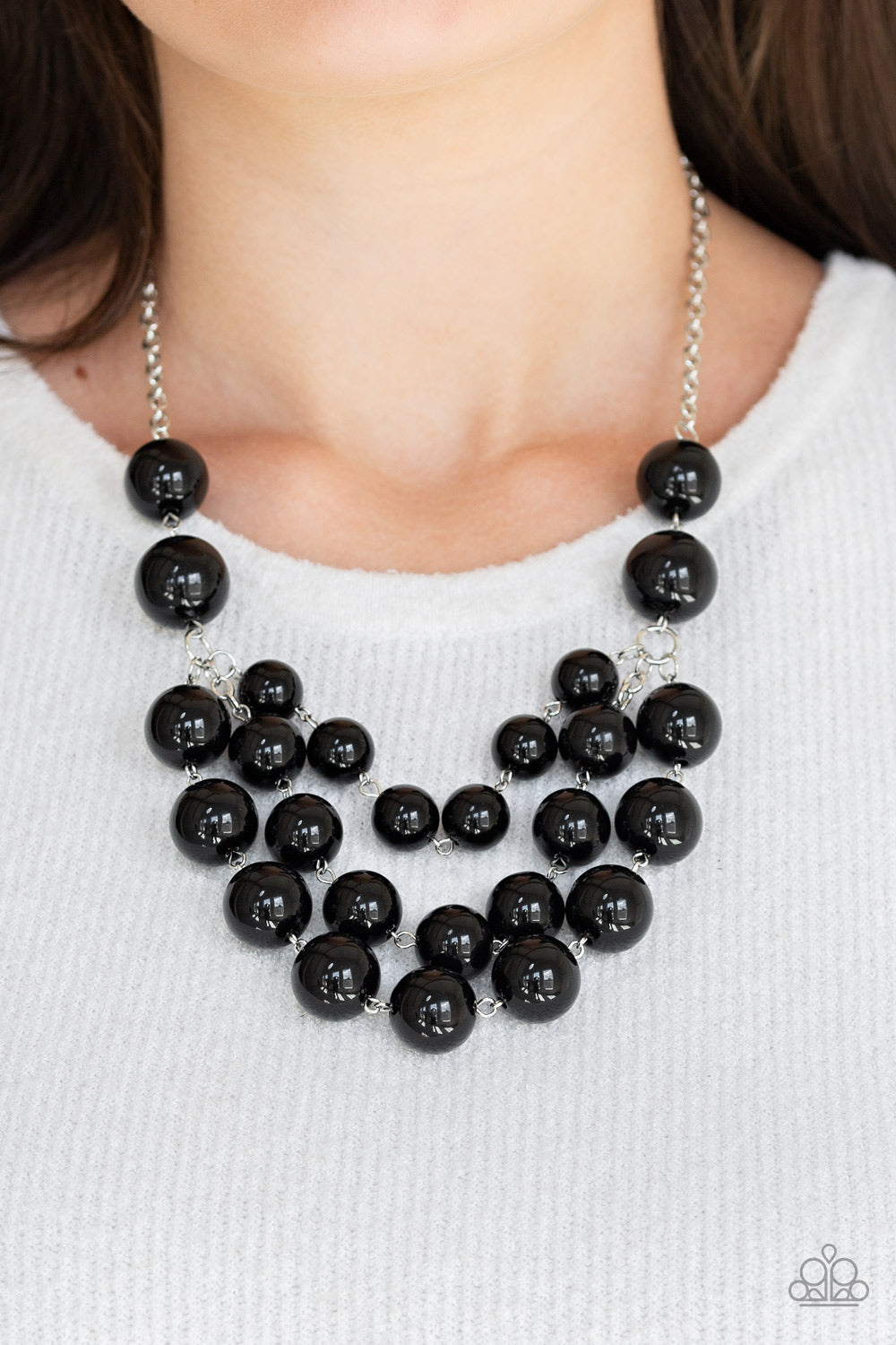 Paparazzi Accessories ✽ Miss Pop-YOU-larity - Black Necklace✽Flat Rate Ship $4.50✽