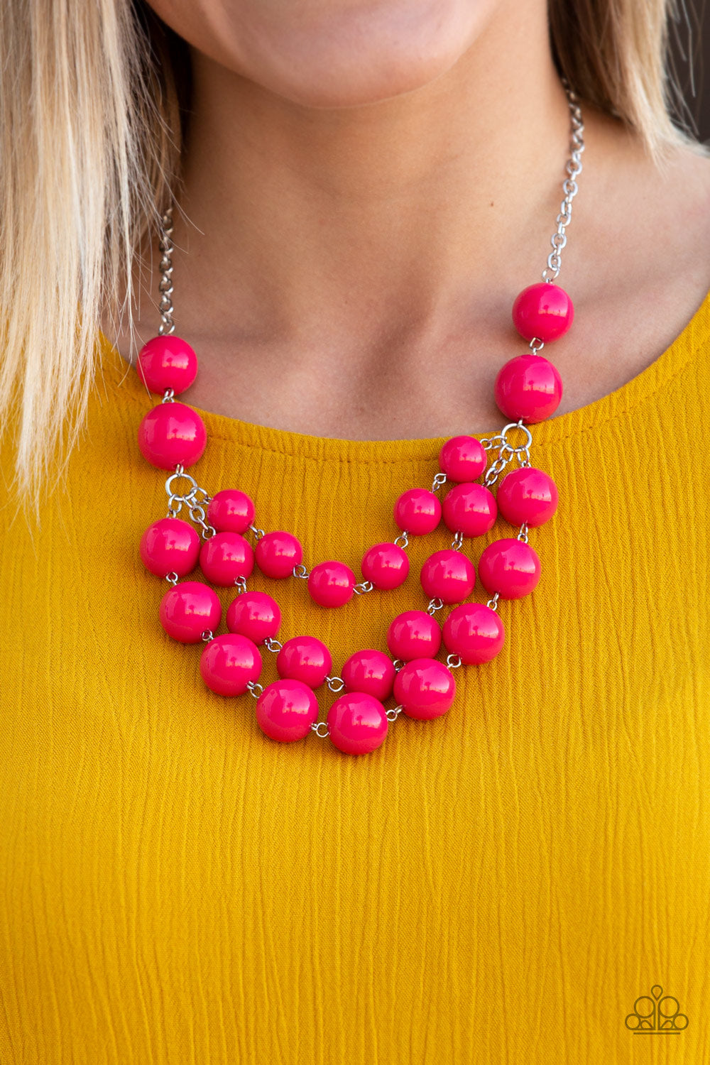 Paparazzi Accessories ✽ Miss Pop-YOU-larity - Pink Necklace✽Flat Rate Ship $4.50✽