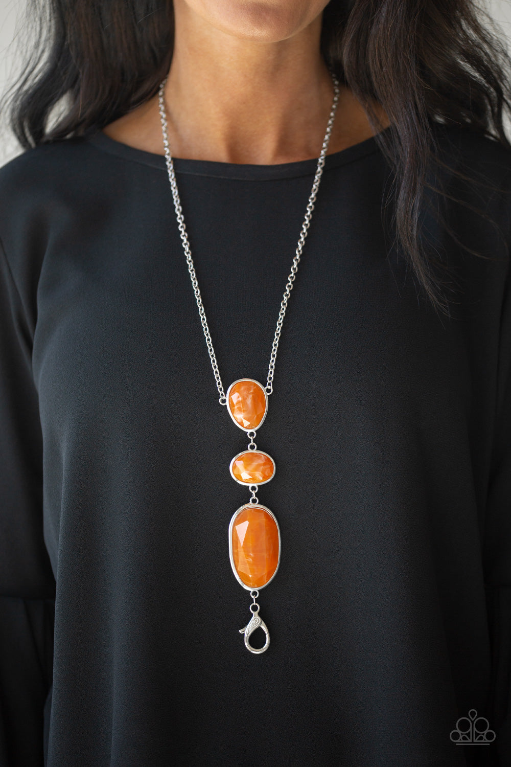 Paparazzi Accessories ❋Making An Impact - Orange Lanyard❋ Flat Rate Ship $4.50❋