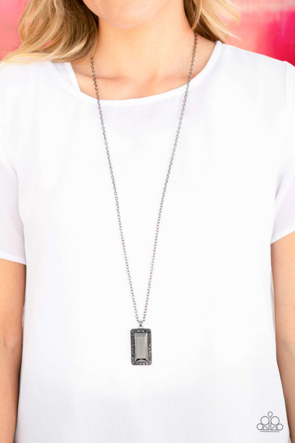 Paparazzi Accessories ✽ Bada BLING Bada Boom - Black Necklace✽Flat Rate Ship $4.50✽