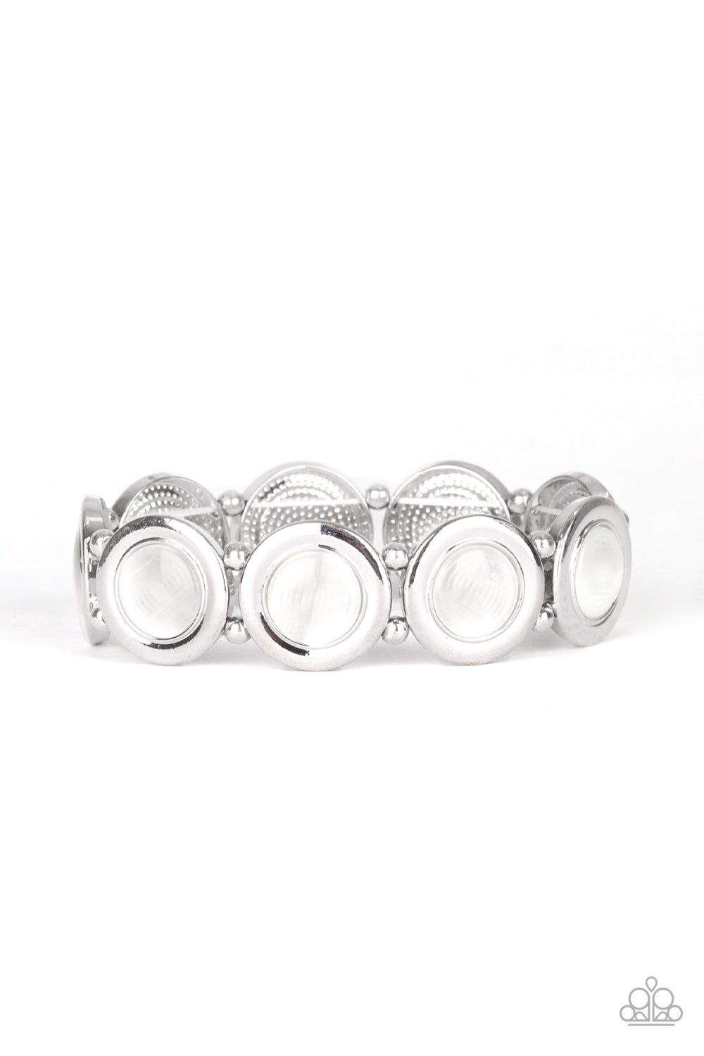 brought✽to✽you✽by✽blingflingbykat✽muster-up-the-luster-white-bracelet✽paparazzi-accessories