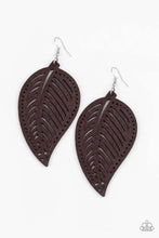 Load image into Gallery viewer, brought✽to✽you✽by✽blingflingbykat✽amazon-zen-brown-earrings✽paparazzi-accessories
