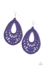 Load image into Gallery viewer, brought✽to✽you✽by✽blingflingbykat✽zesty-zen-purple-earrings✽paparazzi-accessories
