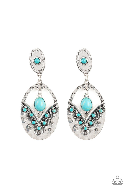 brought✽to✽you✽by✽blingflingbykatterra-tribute-blue-post earrings✽paparazzi-accessories