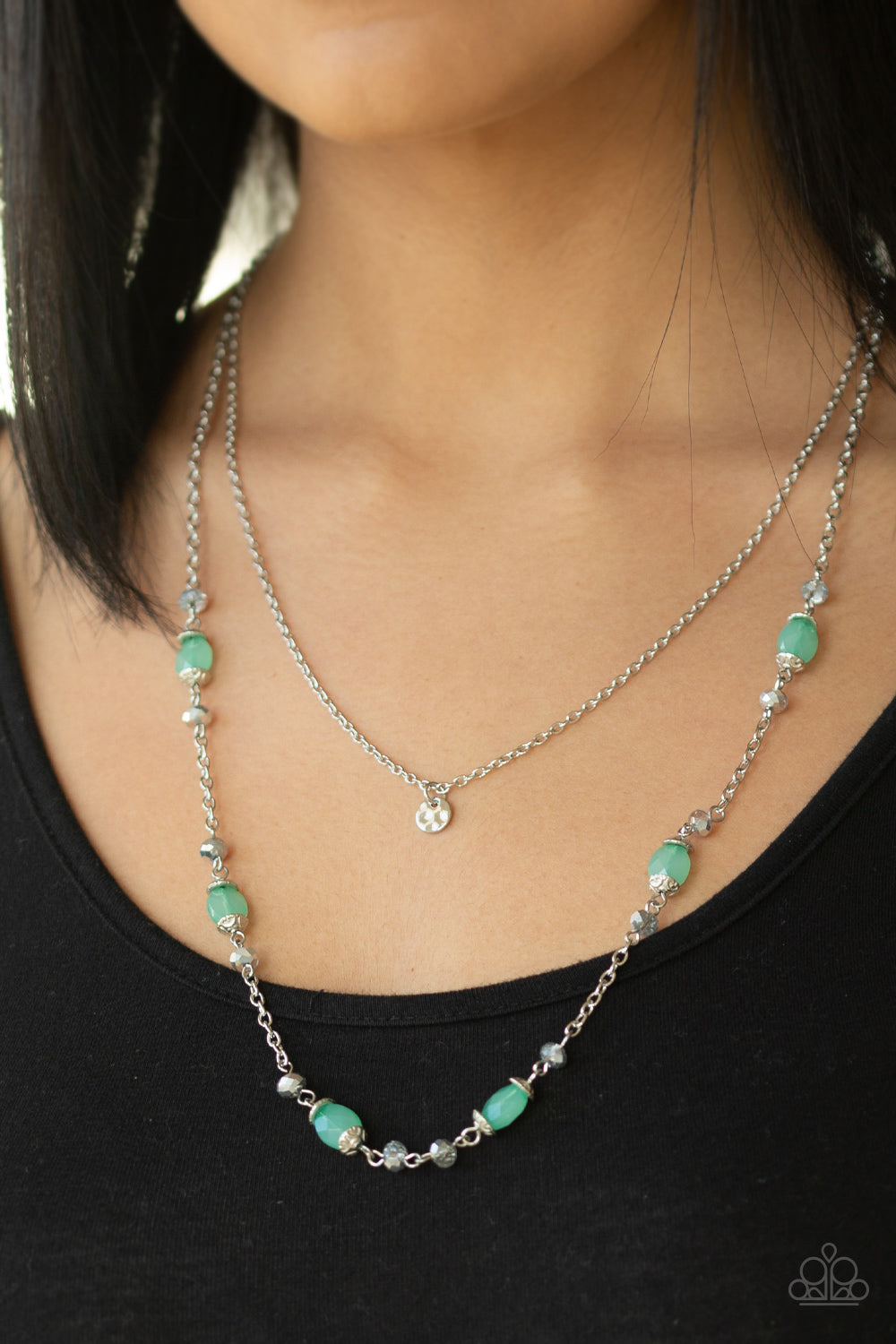 Paparazzi Accessories ✽ Irresistibly Iridescent - Green Necklace✽Flat Rate Ship $4.50✽