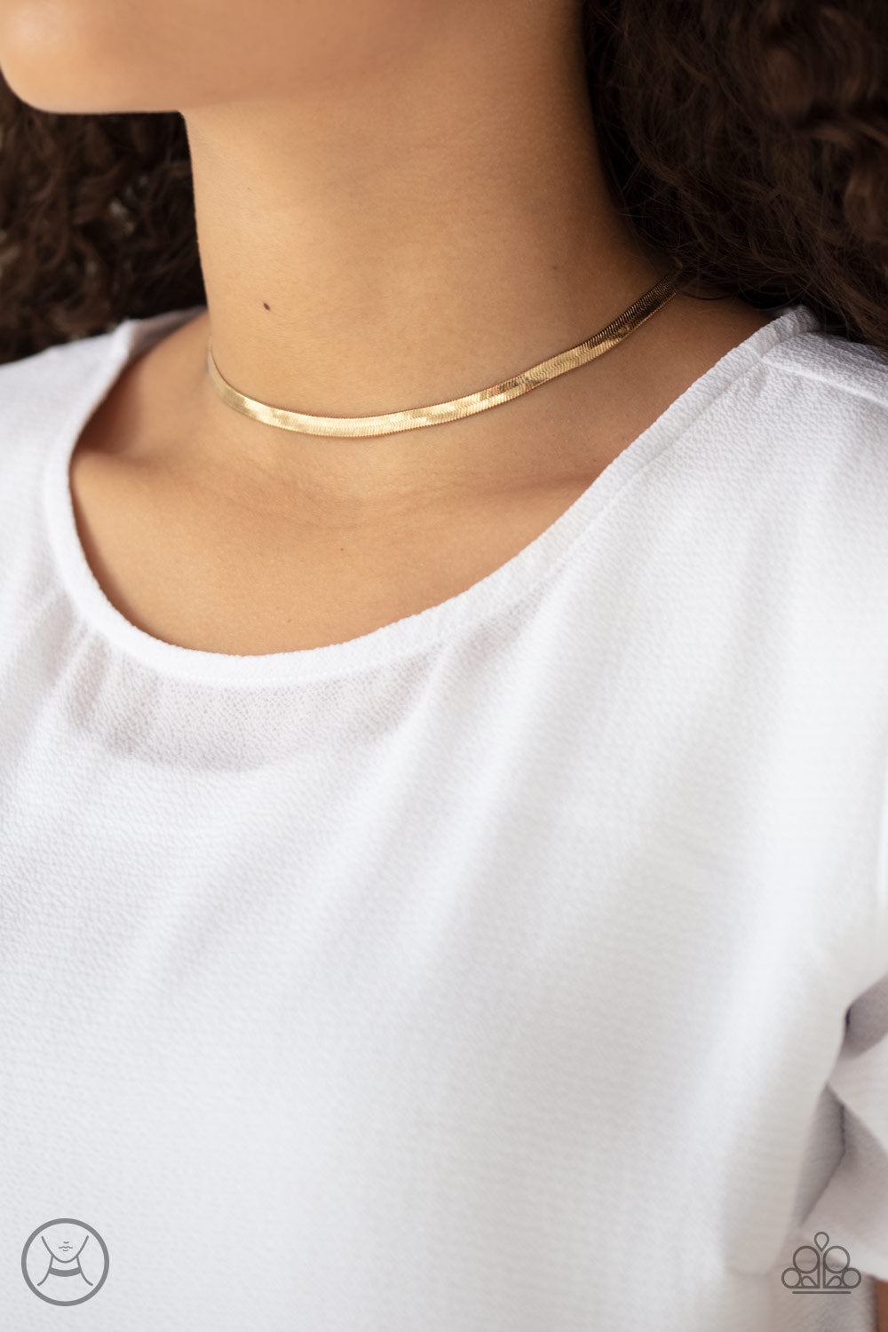 Paparazzi Accessories ✽ Serpentine Sheen - Gold Necklace✽Flat Rate Ship $4.50✽
