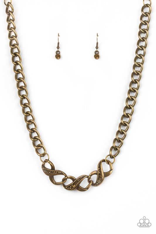brought✽to✽you✽by✽blingflingbykat✽infinite-impact-brass-necklace✽paparazzi-accessories