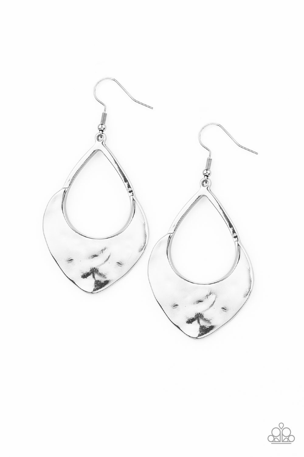 brought✽to✽you✽by✽blingflingbykat✽dig-your-heels-in-silver-earrings✽paparazzi-accessories