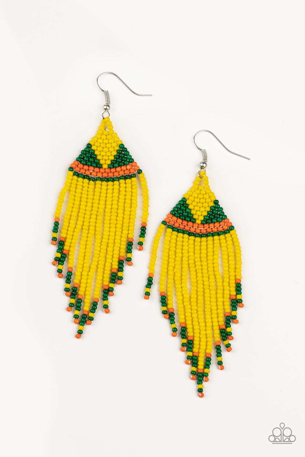 brought✽to✽you✽by✽blingflingbykat✽beadazzle-me-yellow-earrings✽paparazzi-accessories