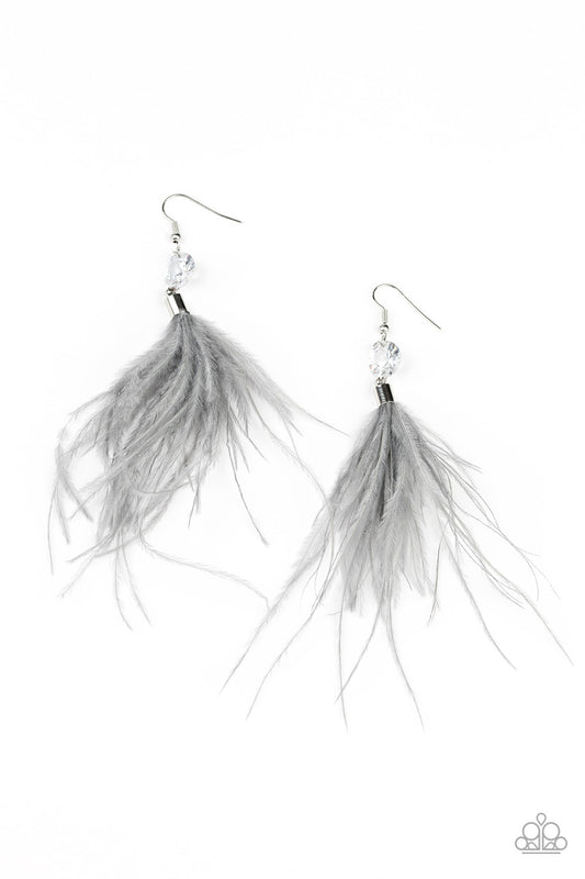 brought✽to✽you✽by✽blingflingbykatfeathered-flamboyance-silver-earrings✽paparazzi-accessories