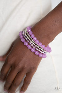 Paparazzi Accessories ✽ Sugary Sweet - Purple Bracelet✽Flat Rate Ship $4.50✽