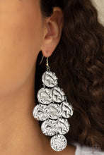 Load image into Gallery viewer, Paparazzi Accessories ✽ Metro Trend - Silver Earrings✽Flat Rate Ship $4.50✽
