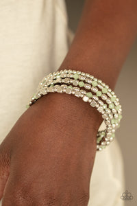 Paparazzi Accessories ✽ Malibu Mojito - Green Bracelet✽Flat Rate Ship $4.50✽