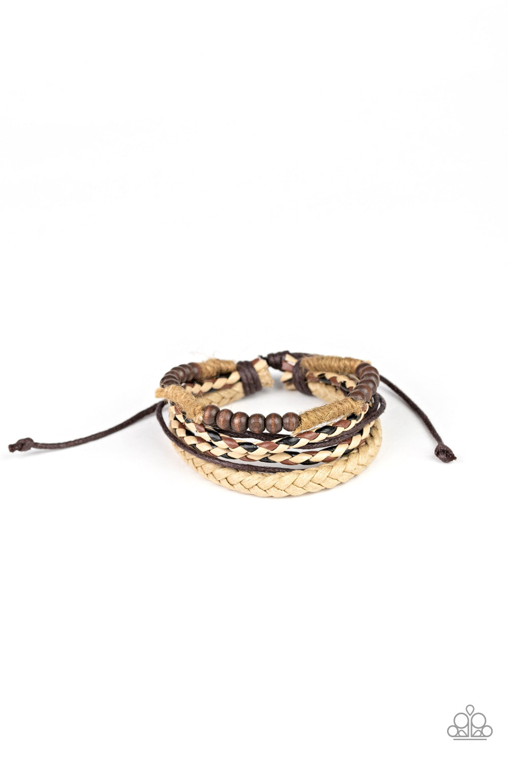 brought✽to✽you✽by✽blingflingbykat✽woodland-wayfarer-brown-bracelet✽paparazzi-accessories