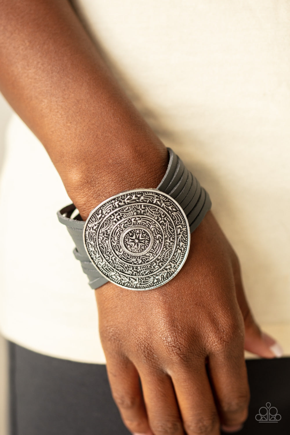 Paparazzi Accessories ✽ Treasure Quest - Silver Bracelet✽Flat Rate Ship $4.50✽