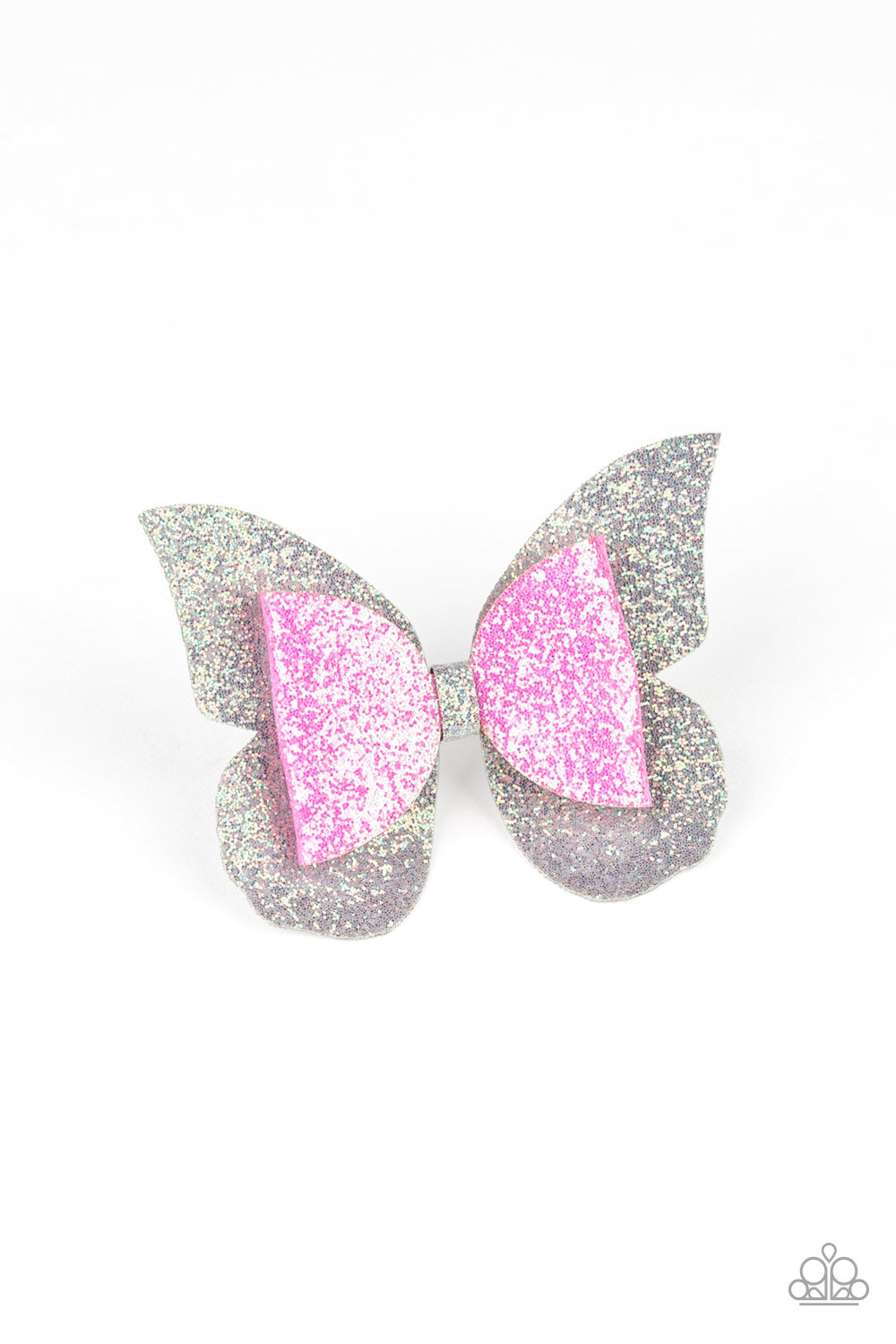 Paparazzi Accessories ✽ Butterfly Bouquet - Silver Hair Clip✽Flat Rate Ship $4.50✽