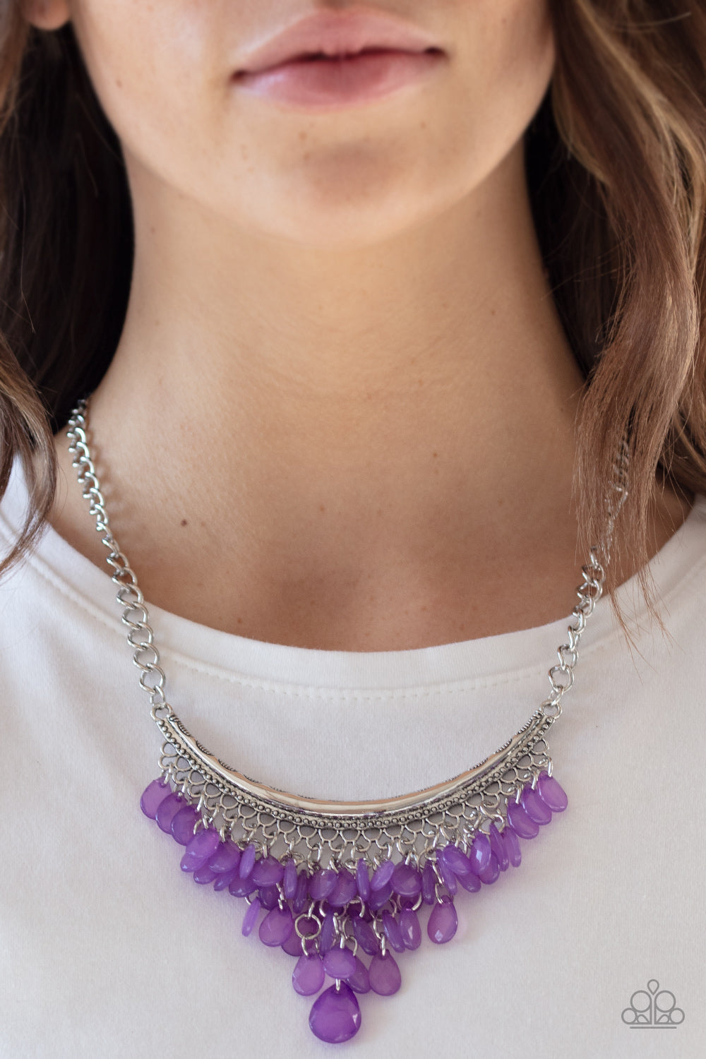 Paparazzi Accessories ✽ Rio Rainfall - Purple Necklace✽Flat Rate Ship $4.50✽