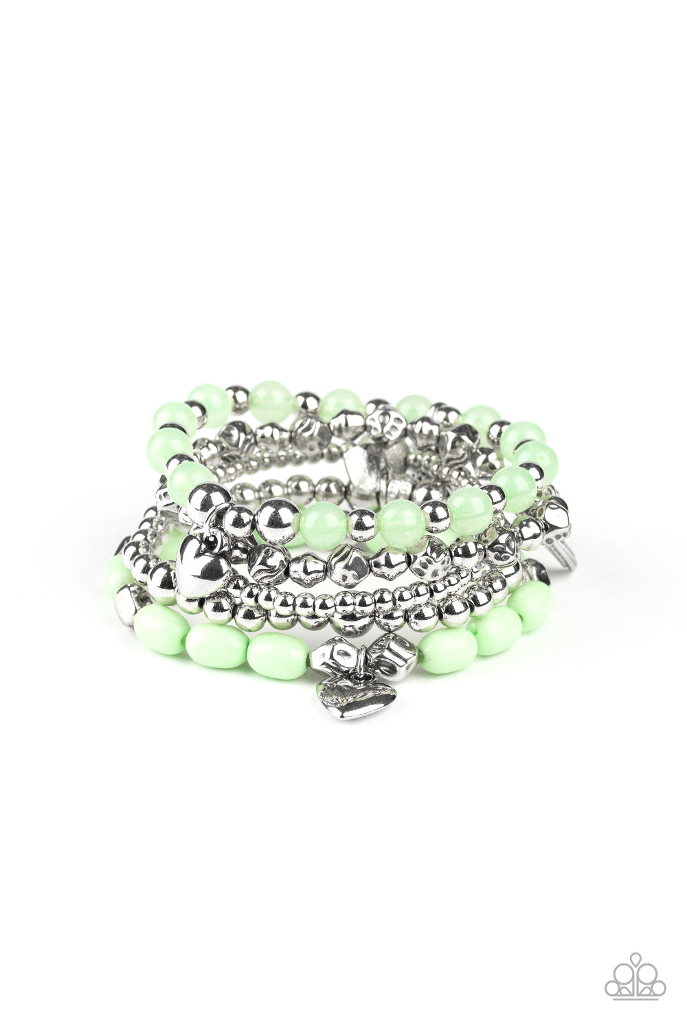 brought✽to✽you✽by✽blingflingbykat✽no-charm-done-green-bracelet✽paparazzi-accessories