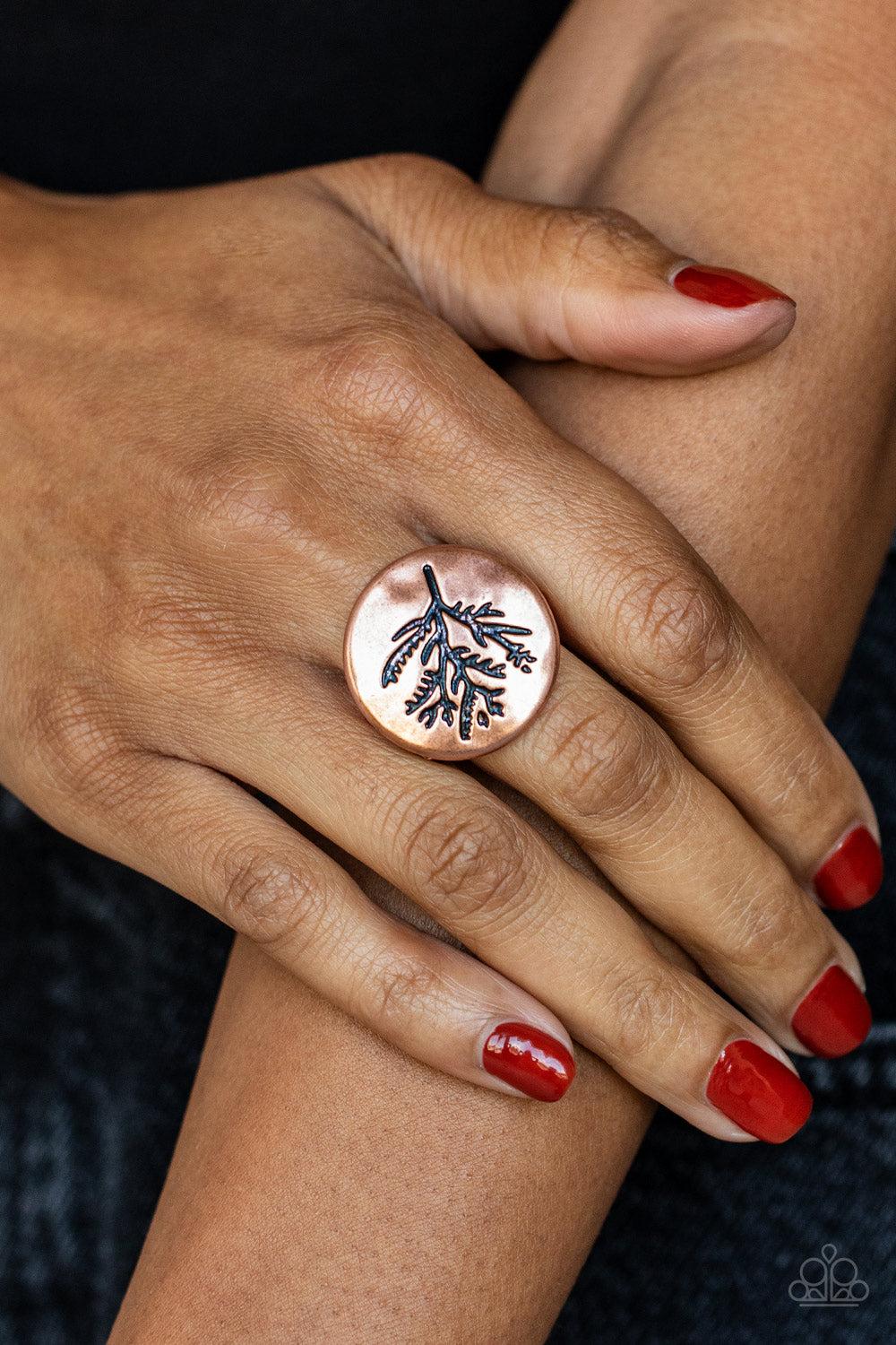 Paparazzi Accessories ❋Branched Out Beauty - Copper Ring❋ Flat Rate Ship $4.50❋ - Image #2
