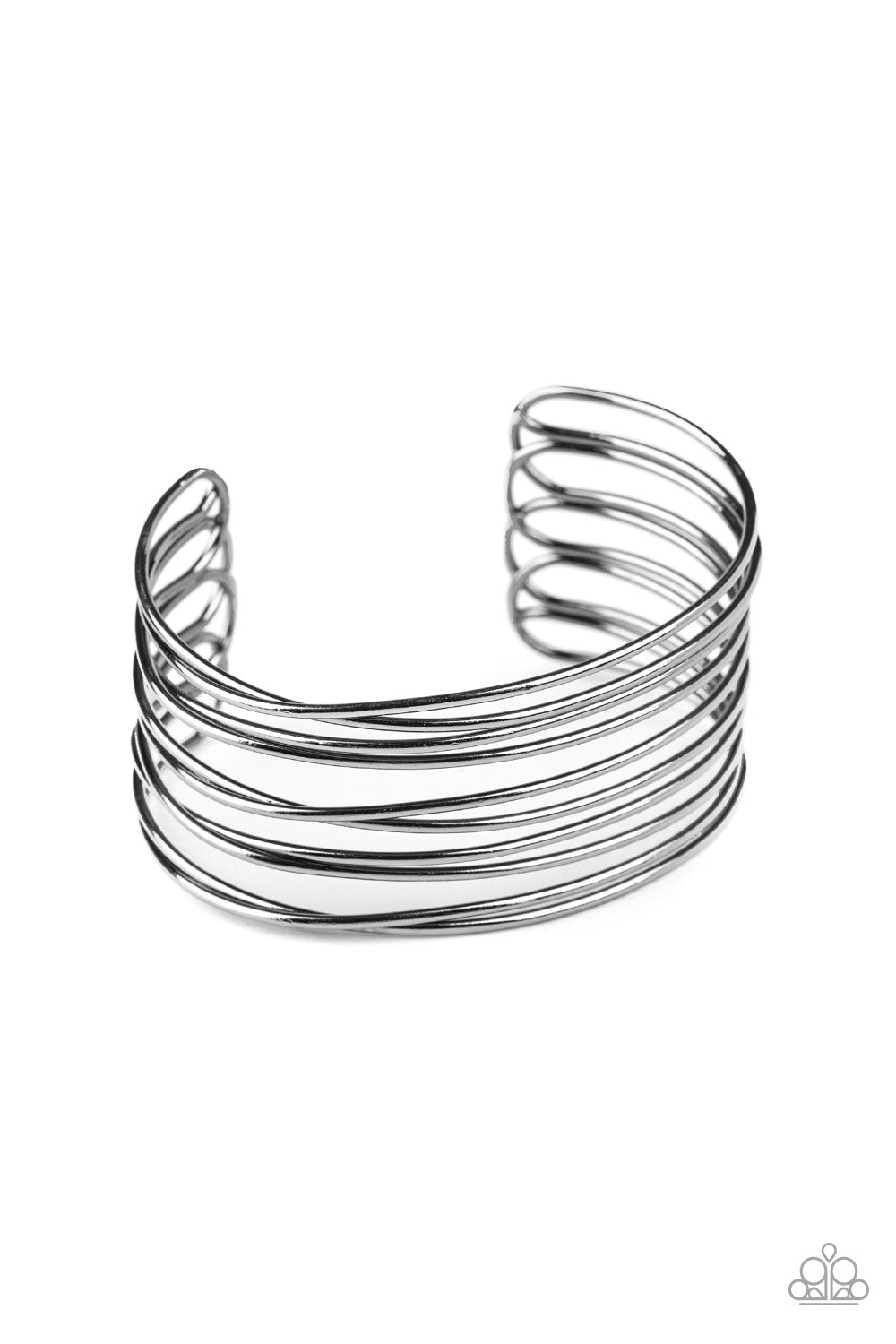 brought✽to✽you✽by✽blingflingbykat✽haute-wired-black-bracelet✽paparazzi-accessories