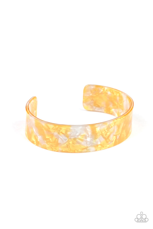 brought✽to✽you✽by✽blingflingbykat✽glaze-daze-yellow-bracelet✽paparazzi-accessories