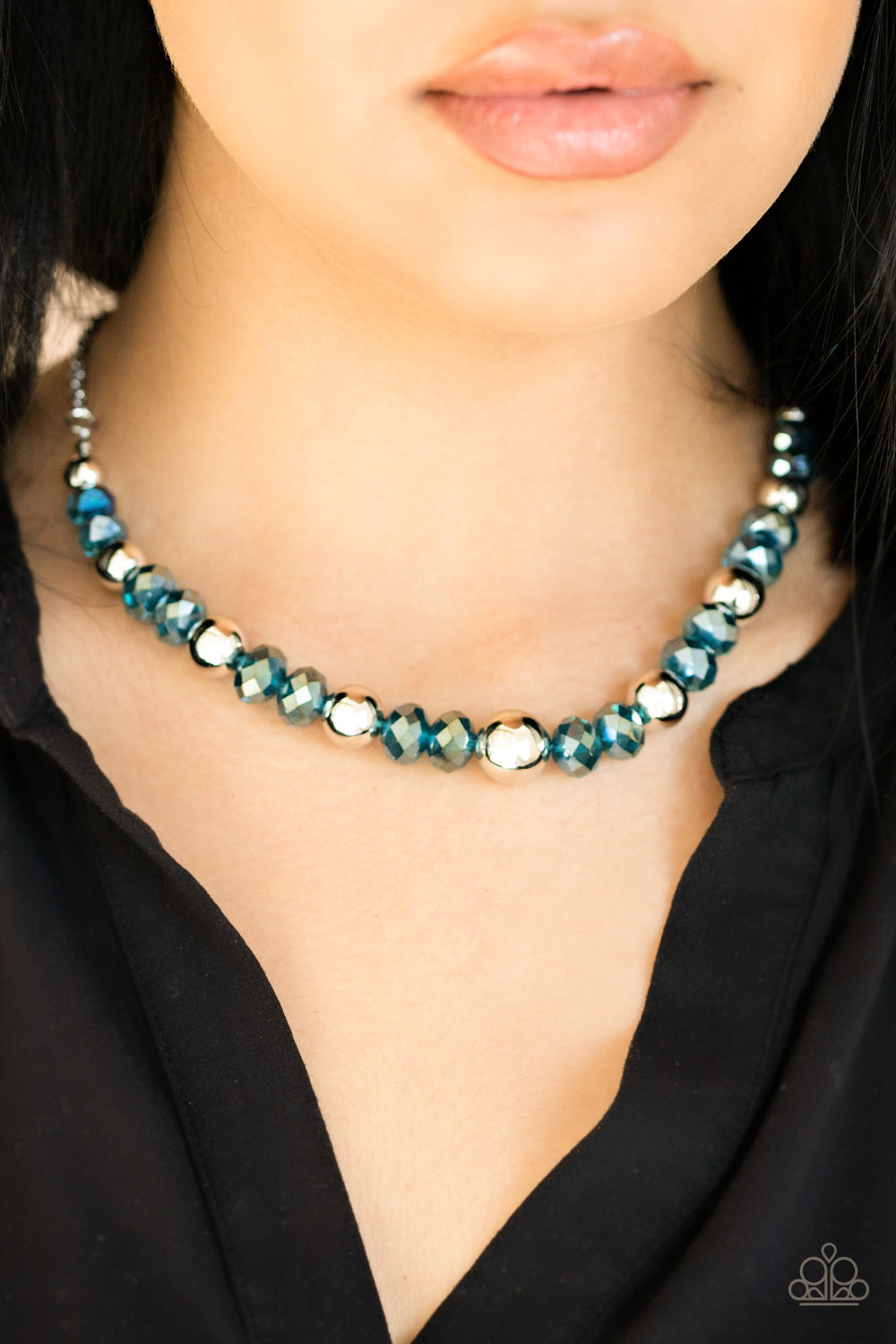 Paparazzi Accessories ✽ Jewel Jam - Blue Necklace✽Flat Rate Ship $4.50✽