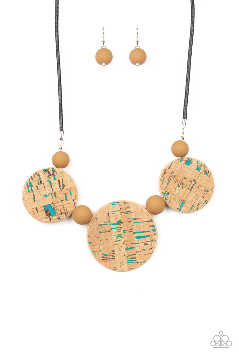 brought✽to✽you✽by✽blingflingbykatpop-the-cork-blue-necklace✽paparazzi-accessories