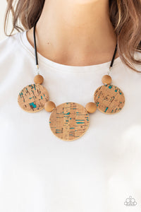 Paparazzi Accessories ✽ Pop The Cork - Blue Necklace✽Flat Rate Ship $4.50✽