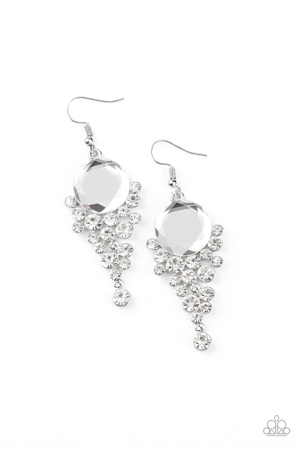 brought✽to✽you✽by✽blingflingbykat✽elegantly-effervescent-white-earrings✽paparazzi-accessories