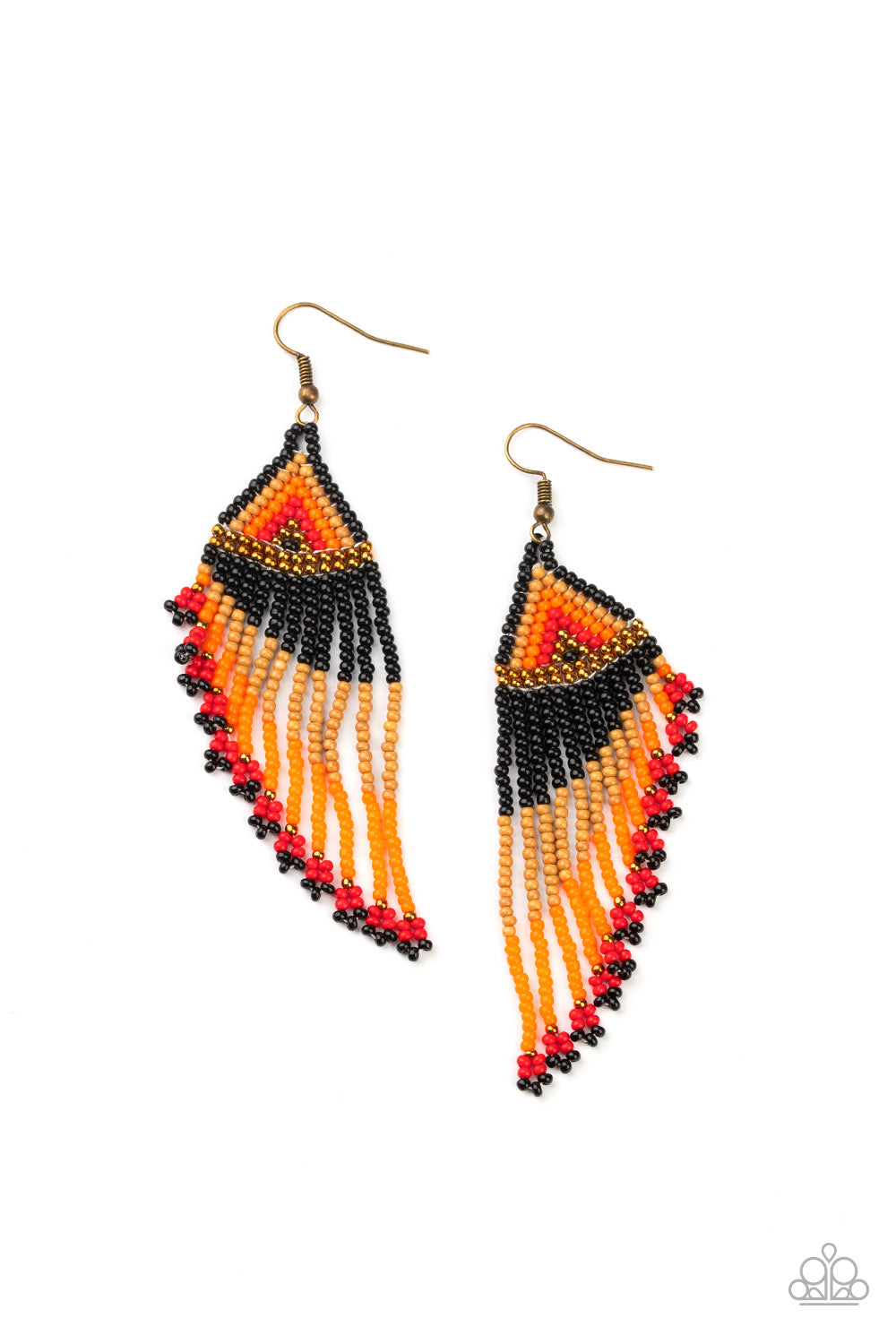 brought✽to✽you✽by✽blingflingbykat✽rainbow-winds-black-earrings✽paparazzi-accessories