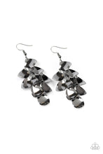 Load image into Gallery viewer, brought✽to✽you✽by✽blingflingbykat✽resplendent-reflection-black-earrings✽paparazzi-accessories
