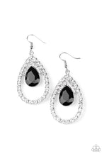 Load image into Gallery viewer, brought✽to✽you✽by✽blingflingbykat✽trendsetting-twinkle-black-earrings✽paparazzi-accessories
