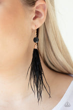 Load image into Gallery viewer, Paparazzi Accessories ✽ Feathered Flamboyance - Gold Earrings✽Flat Rate Ship $4.50✽
