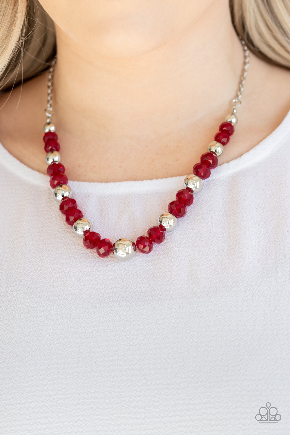 Paparazzi Accessories ✽ Jewel Jam - Red Necklace✽Flat Rate Ship $4.50✽