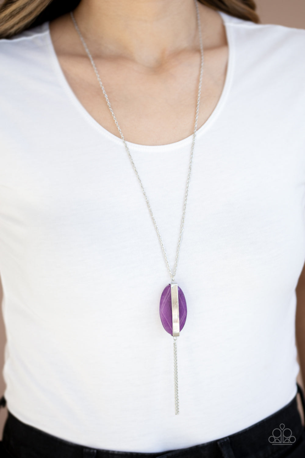 Paparazzi Accessories ✽ Tranquility Trend - Purple Necklace✽Flat Rate Ship $4.50✽
